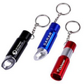 Aluminum Torch LED Light Key Ring with Bottle Opener